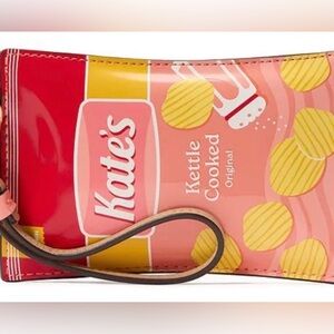 Kate Spade Red and Yellow Wristlet